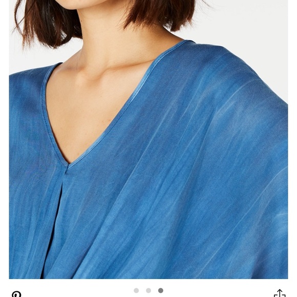 COPY - blouse w/ a front knot detail & dolman sleeves - Picture 2 of 3